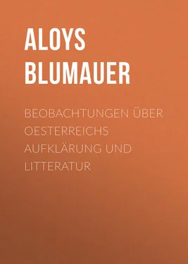 Aloys Blumauer Beobachtungen über Oesterreichs Aufklärung und Litteratur обложка книги