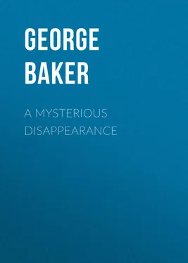 George Baker A Mysterious Disappearance обложка книги