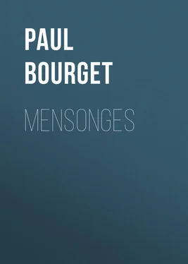 Paul Bourget Mensonges обложка книги