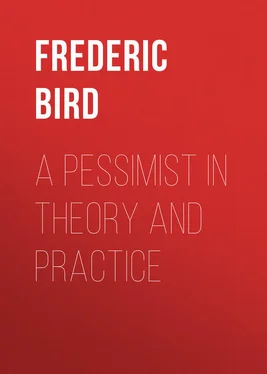 Frederic Bird A Pessimist in Theory and Practice обложка книги