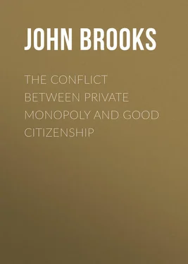 John Brooks The Conflict between Private Monopoly and Good Citizenship обложка книги