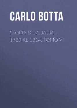 Carlo Botta Storia d'Italia dal 1789 al 1814, tomo VI обложка книги