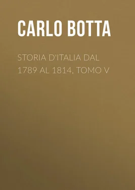 Carlo Botta Storia d'Italia dal 1789 al 1814, tomo V обложка книги