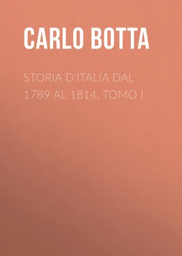 Carlo Botta Storia d'Italia dal 1789 al 1814, tomo I обложка книги