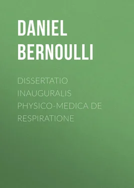 Daniel Bernoulli Dissertatio inauguralis physico-medica de respiratione обложка книги