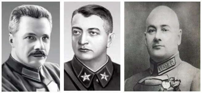 ФрунзеТухачевскийКотовский трио подло убитых Сталиным военачальников - фото 4