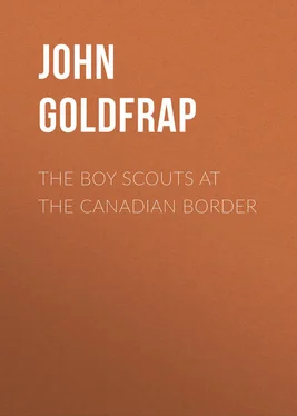John Goldfrap The Boy Scouts at the Canadian Border обложка книги