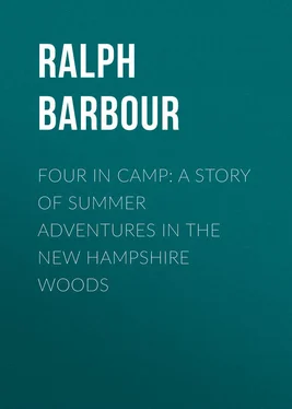 Ralph Barbour Four in Camp: A Story of Summer Adventures in the New Hampshire Woods обложка книги