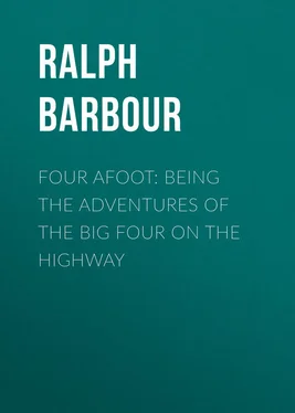 Ralph Barbour Four Afoot: Being the Adventures of the Big Four on the Highway обложка книги