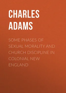 Charles Adams Some Phases of Sexual Morality and Church Discipline in Colonial New England обложка книги