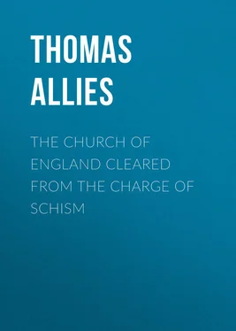 Thomas Allies The Church of England cleared from the charge of Schism обложка книги