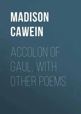Madison Cawein Accolon of Gaul, with Other Poems обложка книги