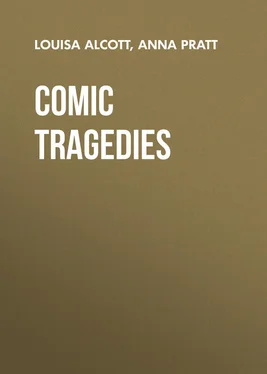 Louisa Alcott Comic Tragedies обложка книги