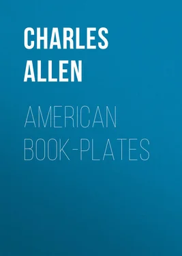 Charles Allen American Book-Plates обложка книги