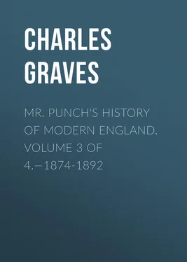 Charles Graves Mr. Punch's History of Modern England. Volume 3 of 4.—1874-1892 обложка книги