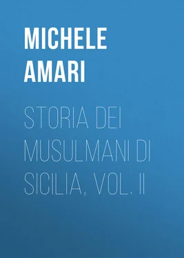 Michele Amari Storia dei musulmani di Sicilia, vol. II обложка книги