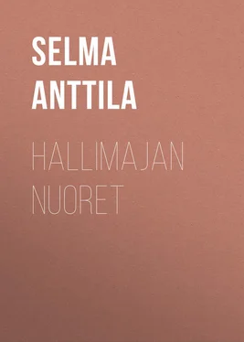 Selma Anttila Hallimajan nuoret обложка книги