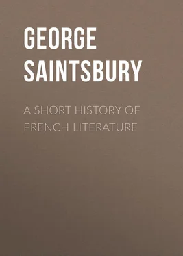 George Saintsbury A Short History of French Literature обложка книги