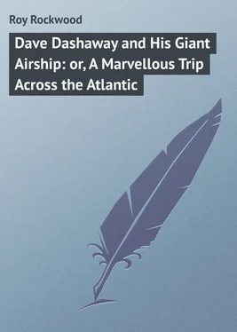Roy Rockwood Dave Dashaway and His Giant Airship: or, A Marvellous Trip Across the Atlantic обложка книги