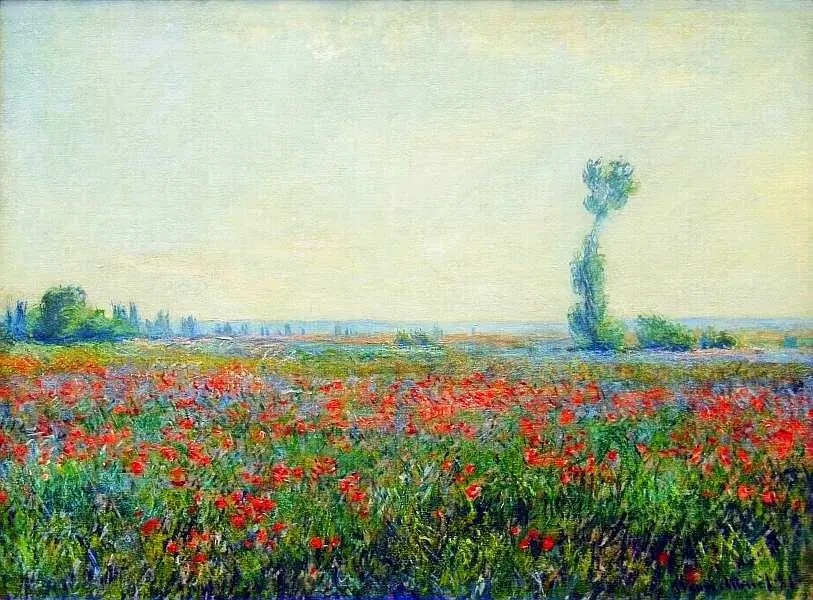 Клод Моне 18401926 Маковое поле 1881 Холст масло 58x79 Клод Моне - фото 64