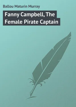 Maturin Ballou Fanny Campbell, The Female Pirate Captain обложка книги