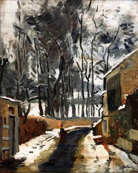 Арман Гийомен 18411927 Вид Лювесьена 1872 Холст масло 56x46 Имя Армана - фото 42
