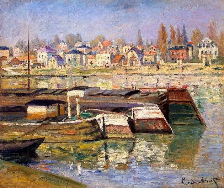 Клод Оскар Моне 18401926 Сена в Аньере 1873 Холст масло 55x74 Успех - фото 44