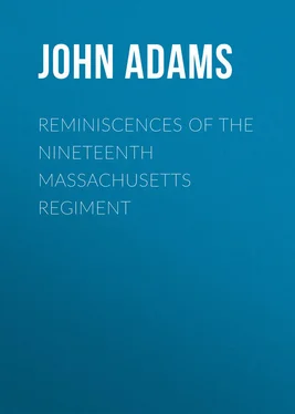 John Adams Reminiscences of the Nineteenth Massachusetts regiment обложка книги