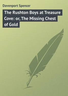 Spencer Davenport The Rushton Boys at Treasure Cove: or, The Missing Chest of Gold обложка книги