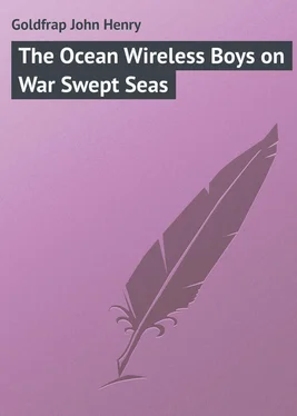 John Goldfrap The Ocean Wireless Boys on War Swept Seas обложка книги