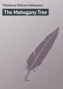 William Thackeray The Mahogany Tree обложка книги