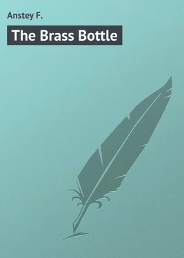 F. Anstey The Brass Bottle обложка книги