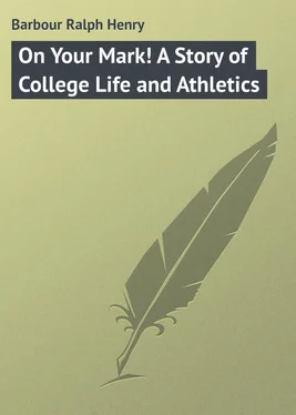 Ralph Barbour On Your Mark! A Story of College Life and Athletics обложка книги