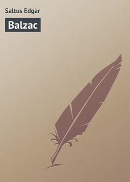 Edgar Saltus Balzac обложка книги