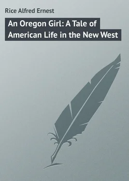 Alfred Rice An Oregon Girl: A Tale of American Life in the New West обложка книги