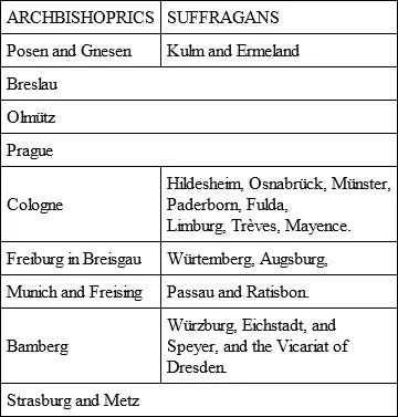 The religious population of Germany today is divided approximately thus - фото 1