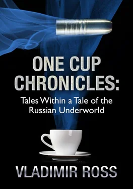 Vladimir Ross One Cup Chronicles. Tales Within a Tale of the Russian Underworld обложка книги