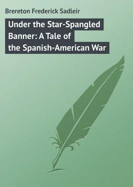 Frederick Brereton Under the Star-Spangled Banner: A Tale of the Spanish-American War обложка книги