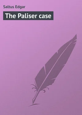 Edgar Saltus The Paliser case обложка книги