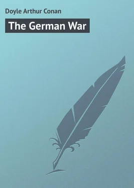 Arthur Doyle The German War обложка книги