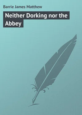 James Barrie Neither Dorking nor the Abbey обложка книги