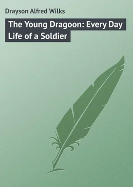 Alfred Drayson The Young Dragoon: Every Day Life of a Soldier обложка книги