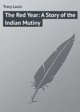 Louis Tracy The Red Year: A Story of the Indian Mutiny обложка книги