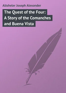 Joseph Altsheler The Quest of the Four: A Story of the Comanches and Buena Vista обложка книги