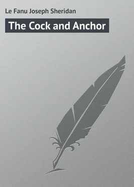 Joseph Le Fanu The Cock and Anchor обложка книги