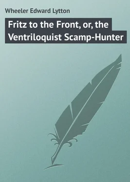 Edward Wheeler Fritz to the Front, or, the Ventriloquist Scamp-Hunter обложка книги