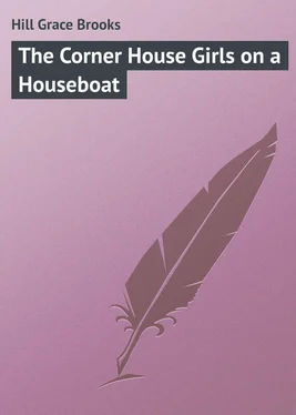 Grace Hill The Corner House Girls on a Houseboat обложка книги