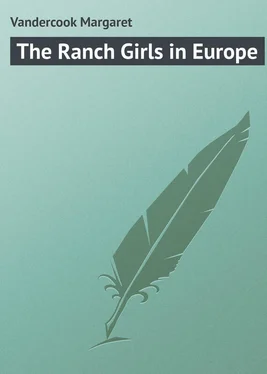 Margaret Vandercook The Ranch Girls in Europe обложка книги