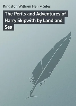 William Kingston The Perils and Adventures of Harry Skipwith by Land and Sea обложка книги