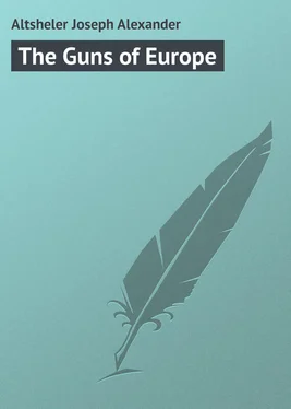 Joseph Altsheler The Guns of Europe обложка книги